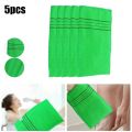 5*Exfoliating Bath Towel Korean Italy Asian Exfoliating Bath Washcloth Body Scrub Shower Soft Towels Body Washing Clean Towel.