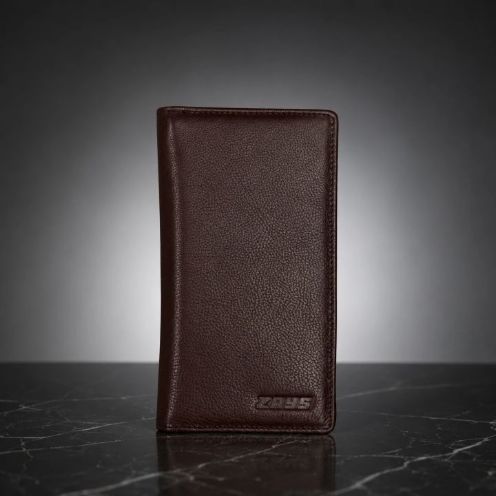 Zays%20Handcrafted%20Premium%20Eco-Friendly%20Leather%20Long%20Wallet,%20Top-Grain%20Vegetable-Tanned%20Slim%20Wallet%207.4%20x%203.8%20x%201%20Inch,%207%20Card%20Slots,%20ID%20Slot,%20Cash%20Compartment,%20Zipper%20Chamber,%202%20Mobile%20Compartments%20-%20Image%203