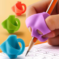 3Pcs/set Writing Pencil Pen Gripper (03-Finger) Holders for Children Kids Writing Practice Correction Devices. 