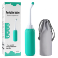 Portable Bidet Sprayer for Toilet | Travel Friendly Plastic Body | Modern Handheld Bidet for Personal Hygiene | Easy to Use & Leakproof (500ml).