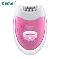 Kemei KM - 6199A 2 in 1 Electric Epilator Callus Skin Remover Cordless Portable Hair Remover Rechargeable Defeatherer. 