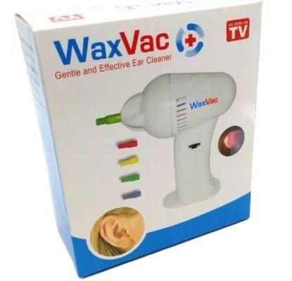 Wax Vac Ear Cleaner - Cordless Vacuum Ear Cleaning System
