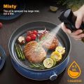 2-in-1 Glass Oil Sprayer & Dispenser Bottle for Healthy Air Fryer Cooking, BBQ, and Salad Dressing | Non-Aerosol Mister Spritzer with Portion Control, Leakproof BPA-Free Food-Grade Plastic for Baking & Grilling | Perfect Kitchen Tool for Olive Oil etc..
