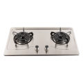 Gazi EG-720S Stainless Steel Double Burner Gas Stove LPG Only.