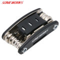 【ajwj】in 1 Bicycle Tools Sets Wrench Allen Key Multi Bike Tool Portable Hex Spoke Screwdriver Cycling Maintain Tools SW0016. 