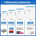 8/5/3PCS Vacuum Storage Bags Compression Pack for Storing Clothes Pillow Bedding Blanket Space Save Travel Bag Bedding Organizer.