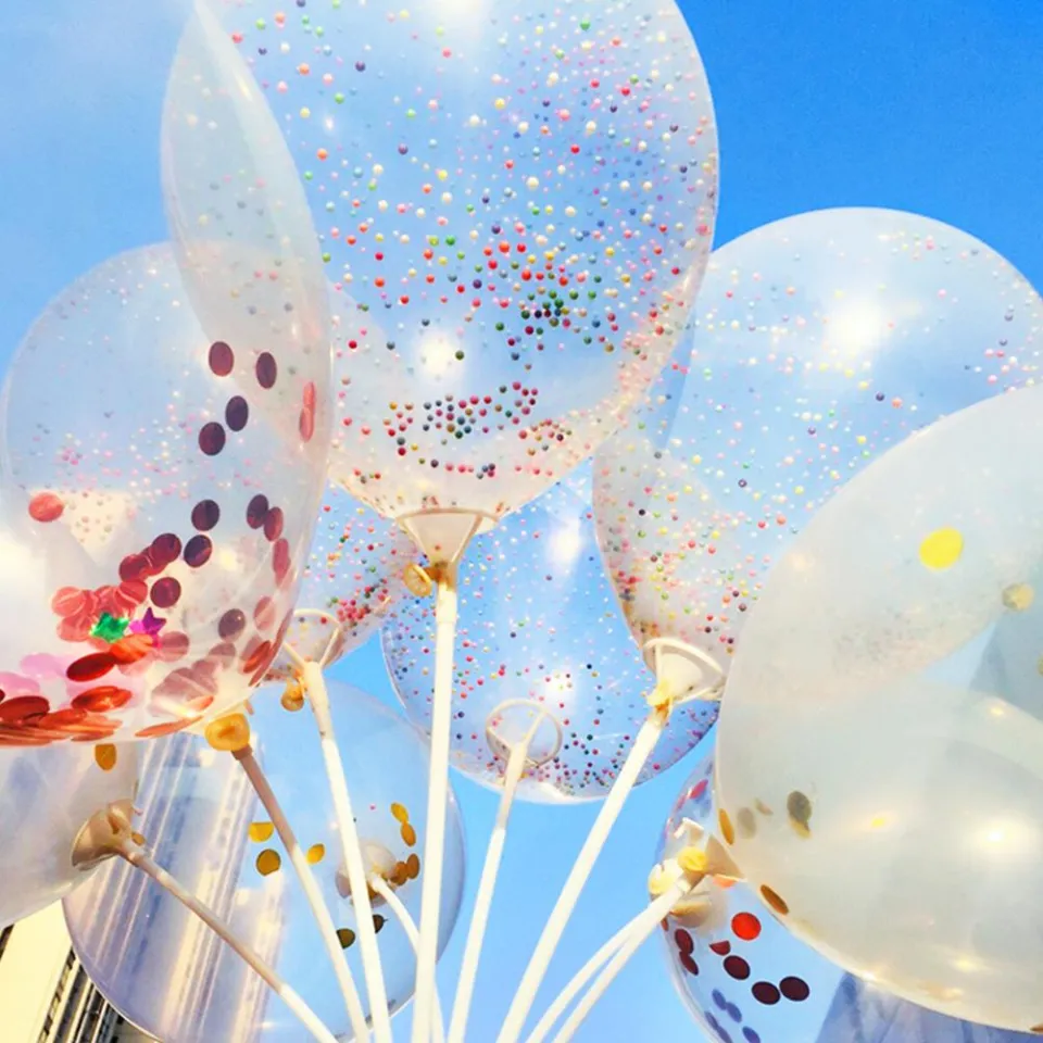 Transparent balloons discount