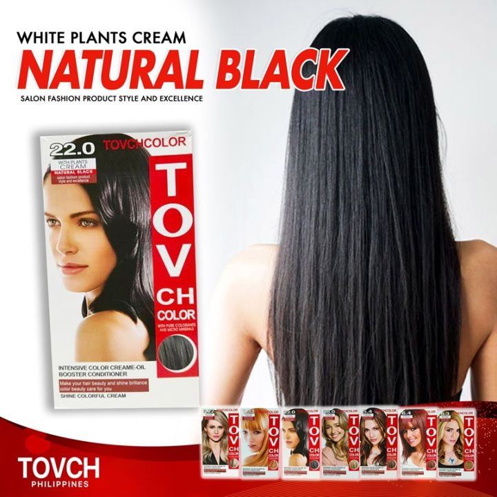 Tov CH Hair Color Cream 80*2 Natural Black 22.0