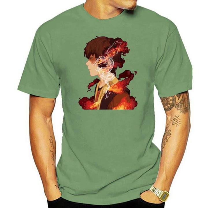 Nix T shirt men guys the Avatar Last Airbender Zuko Katara Toph Angang Iroh printed Art artwork tee