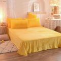 pengwei 4pcs/set Colorful Fluffy Bedding Set Long Plush Quilt Cover Bed Sheet Pillowcase Set. 