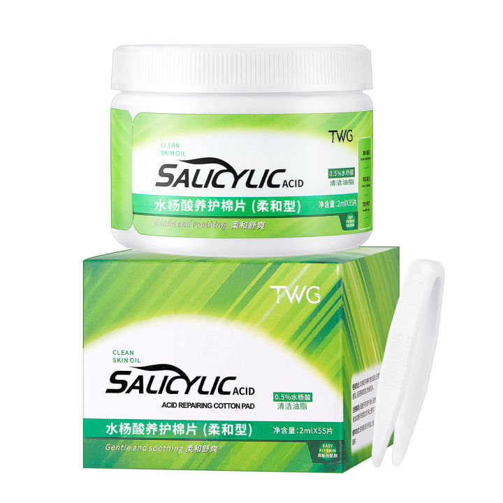 TWG%20Salicylic%20Acid%20Cotton%20Sheets,%20Salicylic%20Acid%20Mask%20Salicylic%20Acid%20Repair%20Cotton%20Pads%20-%20Image%204