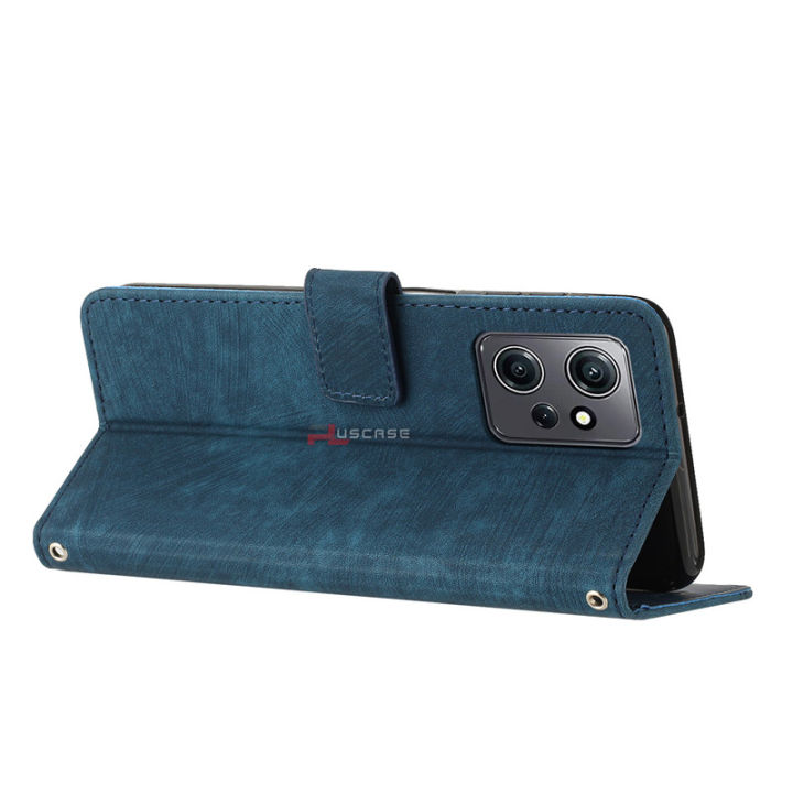 PlusCase%20for%20Xiaomi%20Redmi%20Note%2012%204G%20Vintage%20PU%20Leather%20Wallet%20Case%20Flip%20Stand%20Card%20Slot%20Cover%20-%20Image%2010