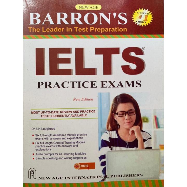 Barron`s IELTS Practice Exams Paperback  – Bangladeshi Print
