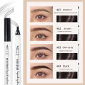 4 Color Eyebrow Pencil Tint 4 Tip Brow Tattoo Pen Paint Makeup Eyebrows Waterproof Cosmetic Eyebrow. 