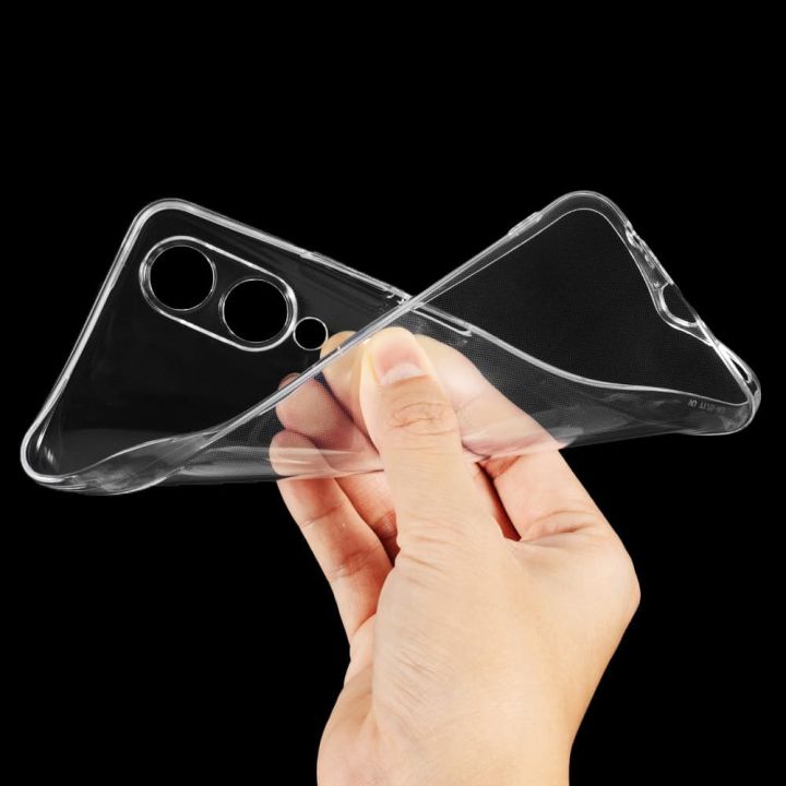 Vivo Y28 5G/Y36i 5G/Y36M 5G Transparent Case - Plain & Clear TPU Anti Drop Phone Cover with Precise Cutouts