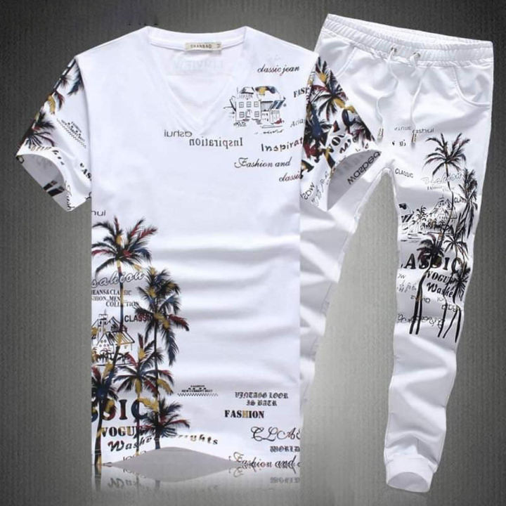 Exclusive Summer Combo T-Shirt &  Full Pant - T Shirt For Man - T Shirt For Man - T Shirt For Man - T Shirt