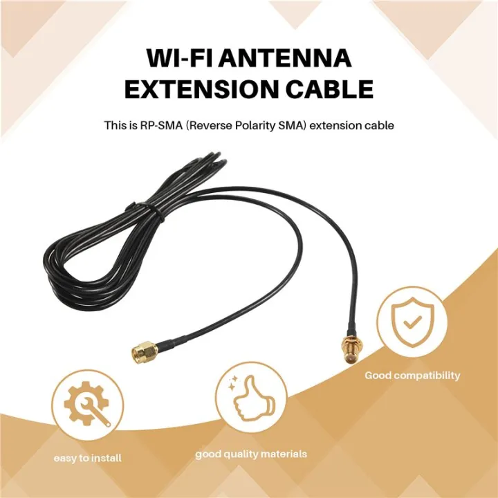 WiFi%20WAN%20Router%20Wi-Fi%20Antenna%20Extension%20Cable%20RP-SMA%20-%20Image%204