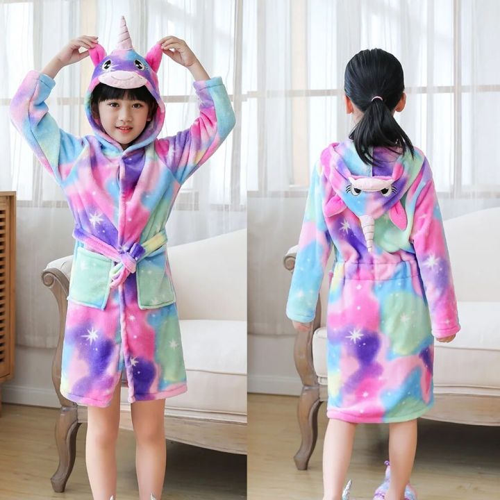 Kigurumi%20Husky%20Children%20Bathrobe%20Bath%20Robe%20Autumn%20Winter%20Animal%20Unicorn%20Hooded%20Pajamas%20For%20Boys%20Girls%20Towel%20Robes%20Kids%20Nightgown%20-%20Image%206