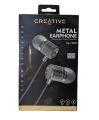 Creative EP-500 Metal in ear wired Headphone with deep Bass HiFi sound quality Original Earphone. 