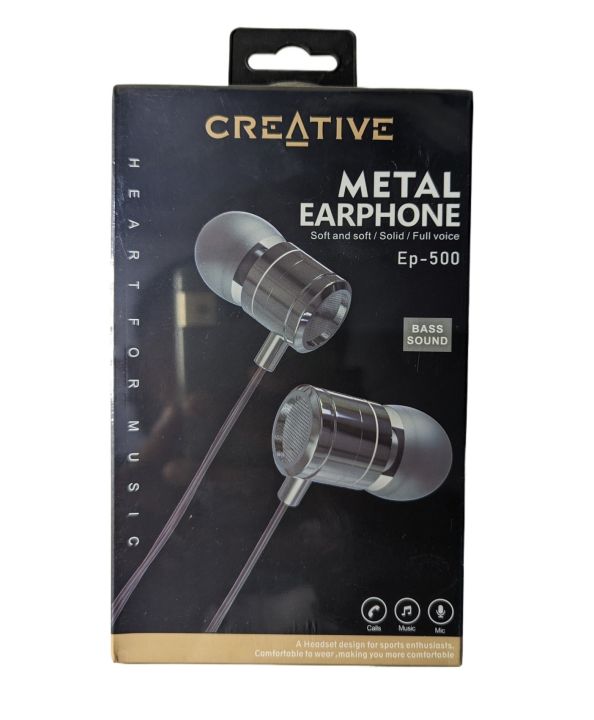 Creative%20EP-500%20Metal%20in%20ear%20wired%20Headphone%20with%20deep%20Bass%20HiFi%20sound%20quality%20Original%20Earphone%20-%20Image%202