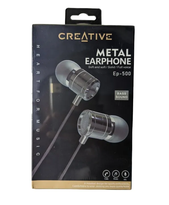 Creative%20EP-500%20Metal%20in%20ear%20wired%20Headphone%20with%20deep%20Bass%20HiFi%20sound%20quality%20Original%20Earphone%20-%20Image%202