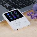 【Exclusive】 Thin Lightweight Portable Color Screen HiFi MP3 MP4 Music Player USB2.0 Button. 