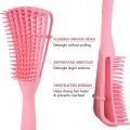【Daily Necessities For Anyone Store】Detangling Hair Brush Pink Black Massage Wet Hair Comb Octopus Hair Brush Comb Detangling Brush Kinky Thick Hair. 