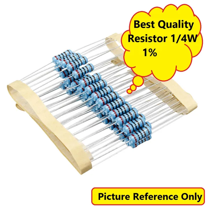 50Pcs-%20Tolerance%201%25%20220%20Ohm%20Resistor%20220%20Ohm%20Carbon%20Film%20Resistor%20220%20Ohm%201/4W%20Resistance%200.25%20Watt%20Fixed%20Resistors%20Passive%20Components%20Electronics%20Circuitry%20&%20Parts%20-%20Image%205