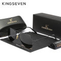 KINGSEVEN Pilot Alloy Sunglasses Polarization UV400 Anti-reflection Full Frame Parsnip Glasses Women Retro Luxury Eyewear. 