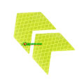 10 pcs x Arrow Reflective Sticker Car Bumper Safety Reflective Stickers. 