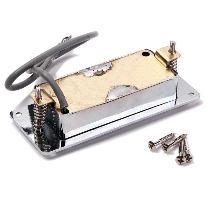 Chrome%20galactic%20Mini%20LP%20Guitar%20Humbucker%20Pickup%20Sealed%20Pick%20Up%20Music%20Repair%20Parts%20-%20Image%204