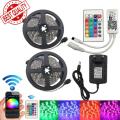 Waterproof RGB Remote Control Color Changing Feta Light LED Strip Light/RGB Light / room decoration light - Rgb Led Strip Light - Rgb Light. 