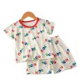 2-5 Yrs Little Bitty Toddler Boys Designer Clothes Kids Summer Dress 2024 T-Shirt Shorts 2 Piece Clothing Set.