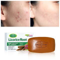 Disaar Licorice Root Soap Facial Deep Cleansing Oil-control Handmade Soap 100g Face Anti-acne Moisturizing Soap.