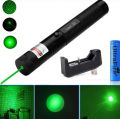 High-Performance - Green Rechargeable Laser Pinner Laser Light Adjustable Focus Professional. 