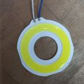 WHITE Round DC 4V 5W COB SMD LED Light Chip YX-57.2Y-24 Ultra Bright White 5 Watt LED Light Solar Light Panel Mount Aluminum Base For Solar Panel Flood Light Household Garden LED Light - strip light. 