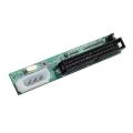 SATA ssd hdd female hard drive to ide 3.5" 40 pin male converter card adapter. 