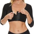 Womens Arm Shaper Post Surgery Arm Lipo Compression Sleeves Hooks Front Closure Shapewear Bra Posture Corrector. 