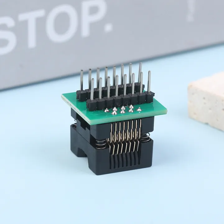 IC Test Socket Narrow Body SOP16 To DIP16 Burning Socket Programming Socket IC Test Socket Tetuo