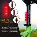 Bicycle LED Head Light USB Rechargeable Light Cycling Lamp Head Light Table Lights (Red) - Cycle Accessories - Cycle Light.