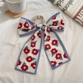 【beauty code store】New Fashion Bow Hair Rope Belt Girl temperament Silk Scarf Headdress Headbands Women Elegant Bands accessories. 