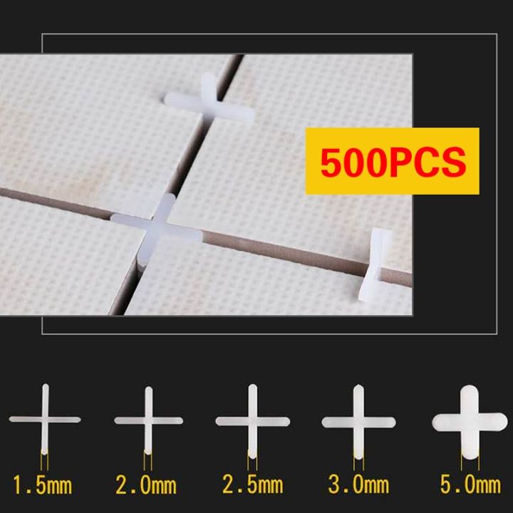 500pcs%20Tile%20Spacer%20Cross%20Plastic%202mm%20Tiling%20Ceramic%20Tilers%20Plumbers%20White%20Cross%20Clips%20Tile%20Leveling%20System%20Tile%20Locator%20Gap%20Tool%20-%20Image%203