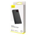Baseus 20000mAh 22.5W Adaman Digital Display Quick Charger Power Bank Fast Charging - Black. 