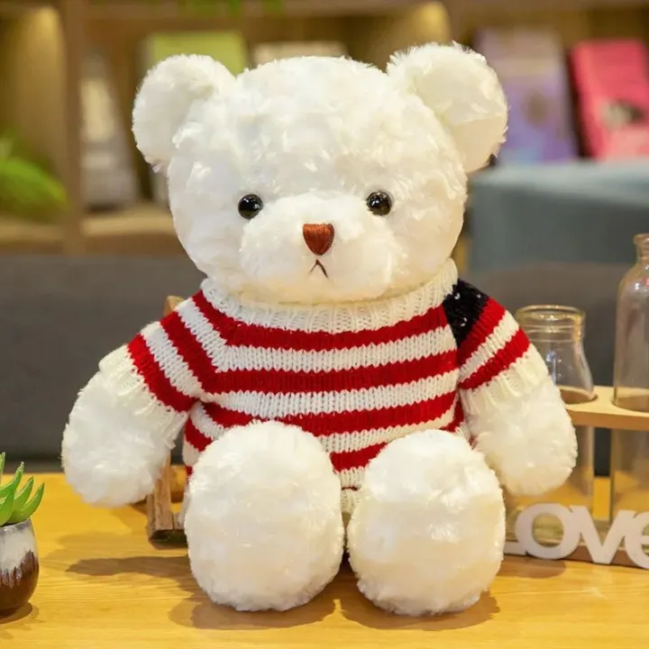 Sweater%20Bear%20Plush%20Toy%20Teddy%20Bear%20Doll%20Bear%20Doll%20Crane%20Machine%20Dressing%20Bear%20Rag%20Doll%20Wholesale%20Set%20LOGO%20-%20Image%202