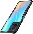 Back Cover for Vivo Y55 5G  (Transparent, Black). 