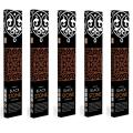 Black Stone Incense Sticks , 5 Packet of 65 Sticks Agarbatti, Darshan India. 