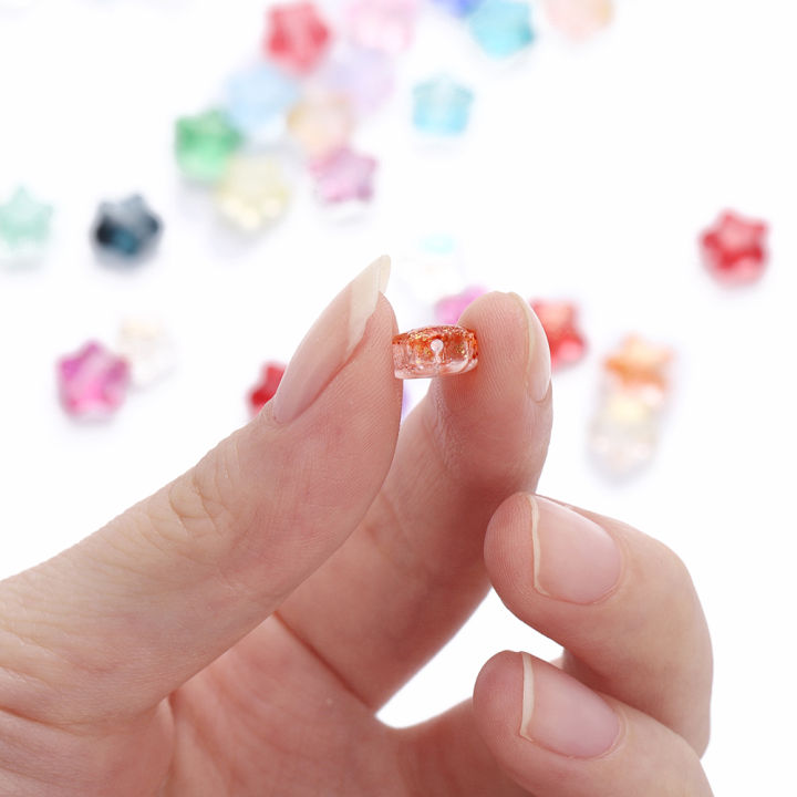 St.kunkka%2010-30pcs%208mm%20Glass%20Five-pointed%20Star%20Beads%20Gilt%20Star%20Beads%20for%20DIY%20Bracelet%20Necklace%20Jewelry%20Making%20-%20Image%203