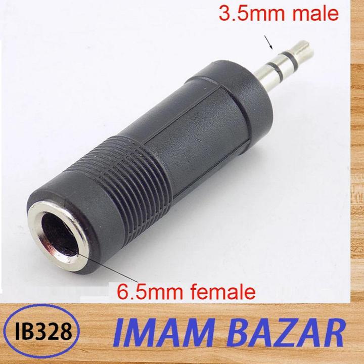 1/8 Pole Male Plug to 1/4 Inch Female Stereo