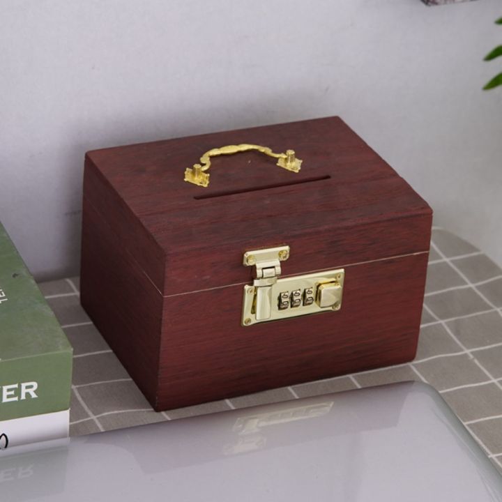 %E3%80%90Bestseller%E3%80%91%20New%20Vintage%20Style%20Storage%20Box%20with%20Combination%20Lock%20Safe%20Box%20Piggy%20Bank%20Organizer%20Jar%20Wooden%20Chest%20Box%20-%20Image%203