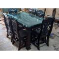 Super Quality Malaysian Processing Wood Dining Table Set - Smooth finishing. 